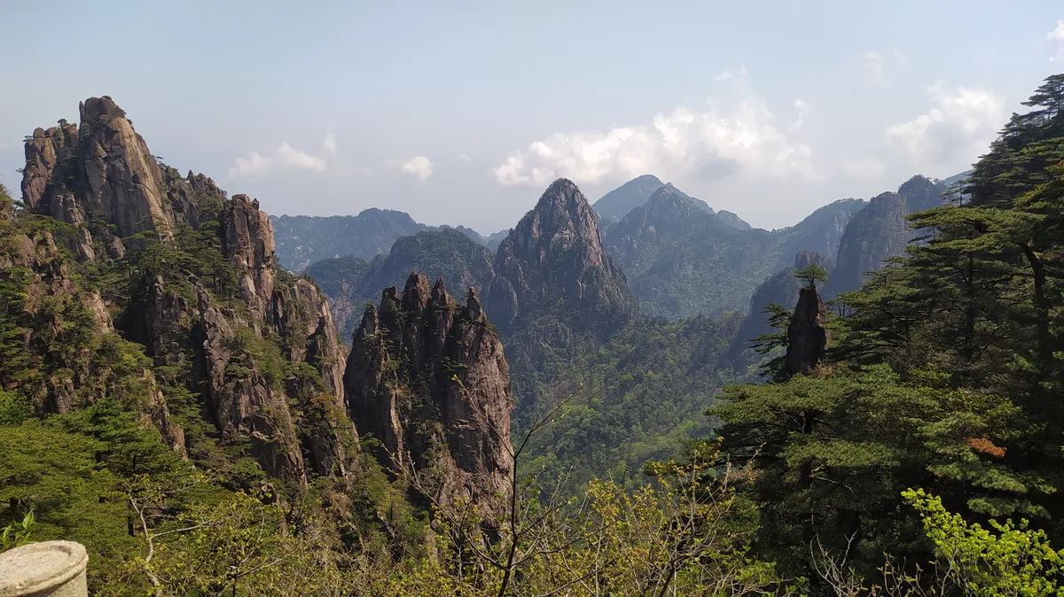 2020年5月黄山徒步图片
