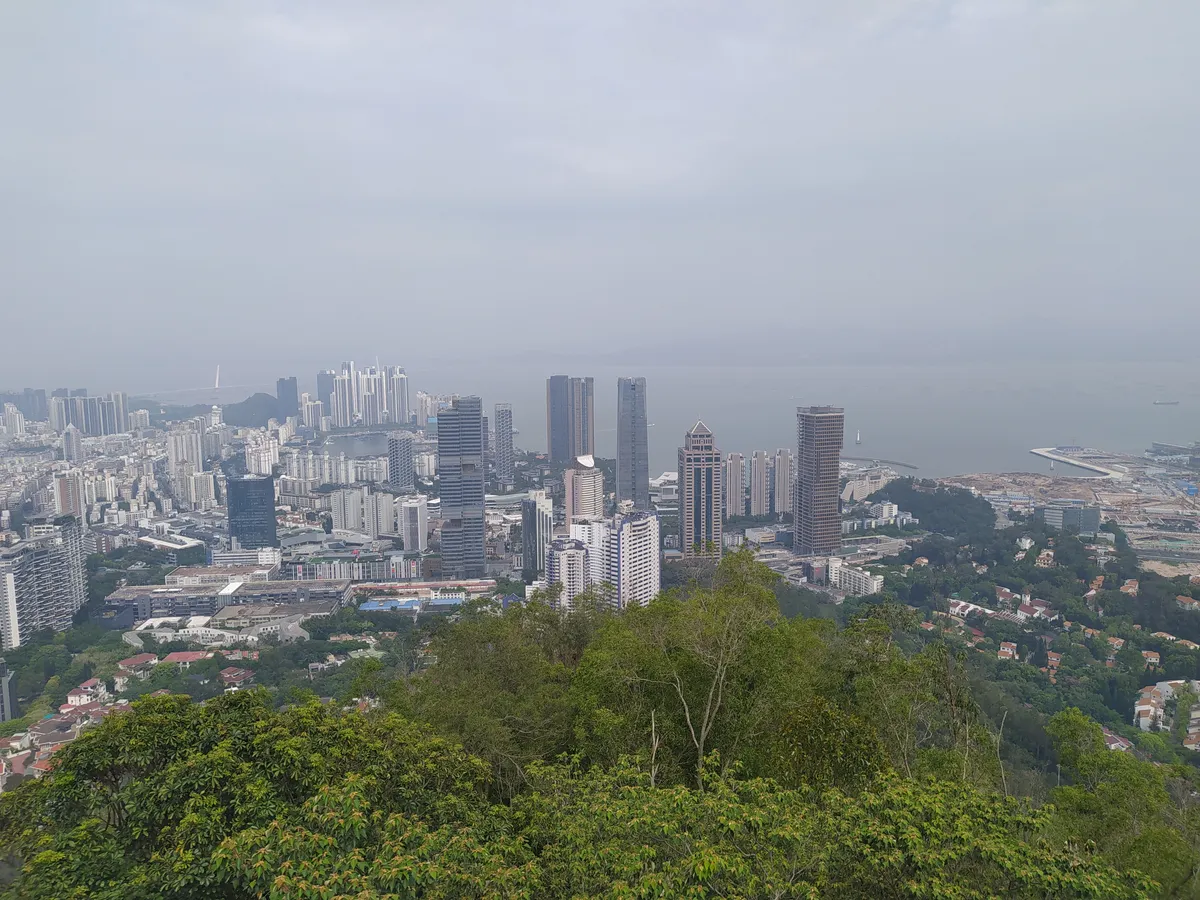 深圳十峰之大南山视频