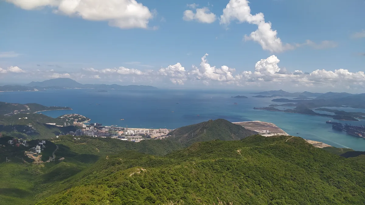 深圳十峰之梅沙尖视频